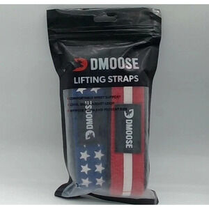 DMoose Weight Lifting Straps Gym Workout Training Weightlifting Wrist Support